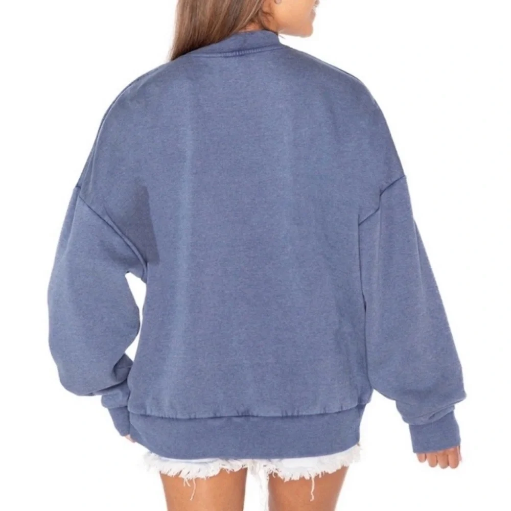 Chicago Bears Blue Oversized Women’s Sweatshirt in Size Large
